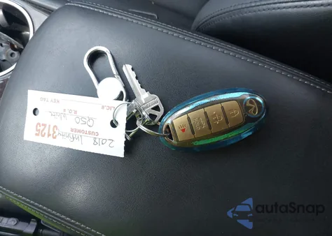 2018 Infiniti Q50 3.0T Luxe from USA, damaged, VIN JN1EV7AP9JM351272